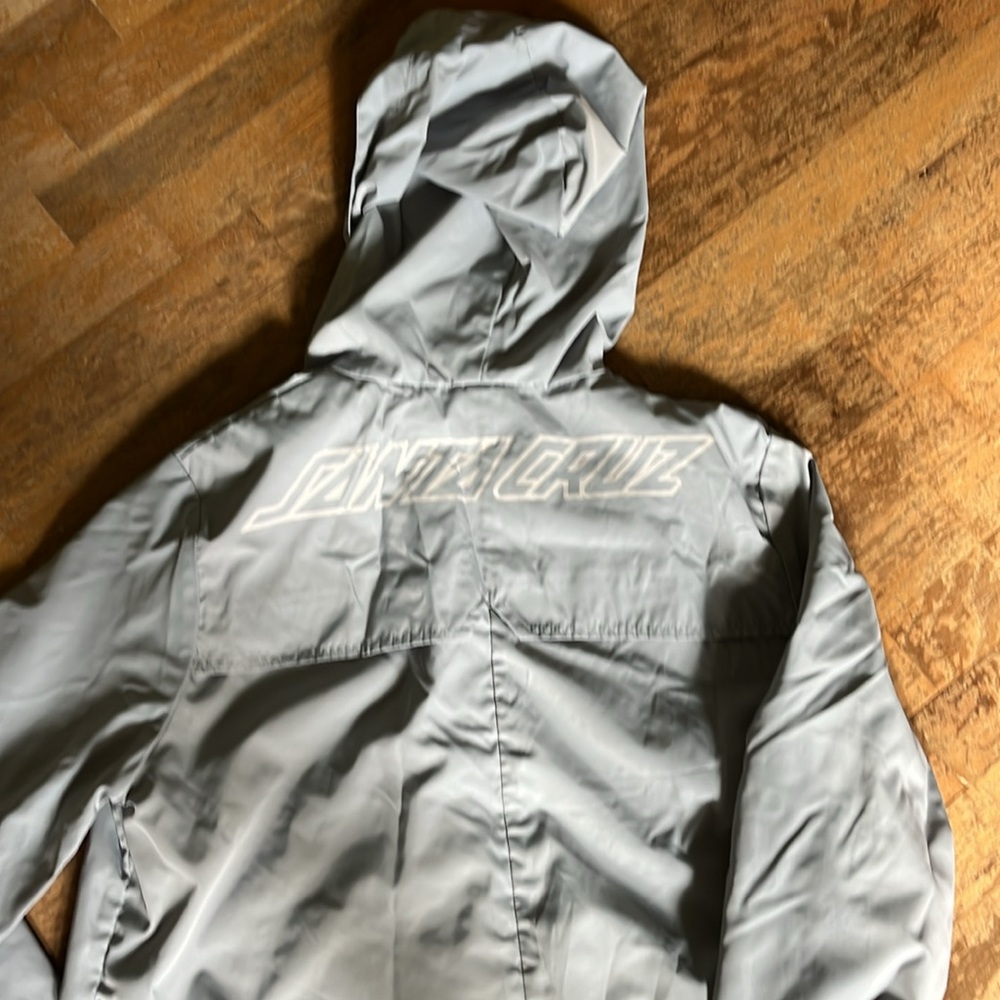 Gray Hooded Jacket - Picture 2 of 3